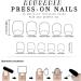 Uitseld Halloween Press On Nails - Full Glossy Nails For Women | Artificial Nails Decorations Short Square Fake Nails Halloween Ghost Press On Nails Natural & Fit False Nails - Buy Online on GoSupps.com