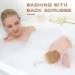 Breling 4 Pcs Natural Back Scrubber Set for Shower | Double Sided Exfoliating Scrubbers & Shower Gloves for Men and Women - Buy Online on GoSupps.com