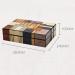 Humidors 25-Pack Cigar Humidor Cedarwood Cigar Box Large Capacity Storage Box Cigar Collection Box Gift (Color : Brown Size : 35 * 24 * 10cm) 35*24*10cm Brown - Buy Online on GoSupps.com