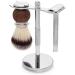 St rtebekker Premium Stainless Steel Shaving Stand | High-Quality Shaving Accessories | Non-Slip Bathroom Essential | Perfect Gift for Men - Buy Online on GoSupps.com