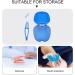 MILISTEN Dental Bath Case for Dentures & Toothbrush Travel Tooth Cleaning Container with Brushes (Blue) - International Shipping Available - Buy Online on GoSupps.com