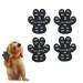 Valfrid anti-slip Paw protection for dogs 40 pieces self-adhesive silicone gel resistant non-slip traction dog shoes dog shoes replace S 40 pieces S-3.3*3.9cm (0-5kg)
