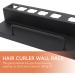OHPHCALL Curling Iron Rack Curler Holder for Salon Kickstand Curler Wall Rack Black Stainless Steel - Buy Online on GoSupps.com