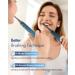 Sonic Electric Toothbrush for Adults - 40000VPM 6 Modes 3 Intensity Travel Case 60 Days Battery Life Rechargeable Wireless Charging - Buy Online on GoSupps.com