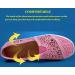 Yeteepot Women's Slip-On Walking Shoes | Wedge Heel Fitness Sneakers | Light Blue Breathable Leisure Shoes | EU Size 40 - Buy Online on GoSupps.com