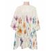 Botanical Flower Barber Cape - Salon Hair Cutting Cape for Women Men Kids Adults Colorful Flower Leaves Herbs Spring Haircut Cape with Adjustable Elastic Neckline Hairdressing Stylist Cape Accessories 1 piece 55x63 Inch Lilac Colour Linen