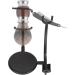 Premium Shaving Brush & Stand - Stylish Men's Bathroom Display & Holder - Buy Online on GoSupps.com