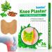 Pain Relief Patches 72 Count Knee Pain Relief Patch Knee Patches Heat Analgesic Fast-Acting for Knee Back Elbows Neck Legs Arms Wrists Joints Muscle