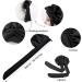 Satin Silk Bonnet for Sleeping | Prevent Hair Frizz | Soft Elastic Hair Wrap for Women | Curly, Black, Blond Hair | Sleep Cover with Bow Tie - Buy Online on GoSupps.com