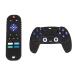 Two-Pack Silicone Baby Bite Toys - TV Remote Control & Sensory Rings for Hand-Eye Coordination - Colorful & Safe for Babies 6 Months+ - Buy Online on GoSupps.com