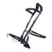NETPROSHOP Leather Cavesson Lunging Aid for Groundwork Black Size Pony Cob Full XFull Size:Pony Color:Black Black Pony