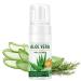 Aloe Vera Cleanser for Face Aloe Vera Face Wash Gentle Dense Aloe Facial Cleansing Foam for Exfoliating Clean Pores of Excess Oil soothing Skin Hydrating Face Cleanser for all Skin Type