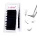 Fadlash Easy Fan Lashes D Curl 0.07 18mm Single Lashes Russian Lashes Natural Look Self Fanning Eye Lashes Automatic Blooming Russian Eyelashes Extensions(0.07-D-18) 18 mm 0.07-D