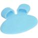 Saluaqui Silicone Shower Foot Scrubber Mat with Strong Suction Cups - Non-Slip Foot Massage Device in Blue | Ultimate Shower Cleaner - Buy Online on GoSupps.com