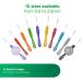 Gum Trav-Ler Interdental Brushes - ISO Size 2 (0.9mm) - 36 Units for Plaque Removal & Thorough Cleaning - Bendable Neck - International Shipping Available - Buy Online on GoSupps.com