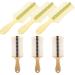 6 pi ces Peignes Antipelliculaires Doubles Faces Dents Fines avec Manche Long Lot pour Adultes Gar on Fille Chiens et Chats Plastique pais Vert et Noir Efficaces pour Cheveux