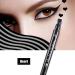 2 in 1 double liquid eyeliner durable waterproof eyeliner pencil stamp eyes decorations cosmetics heart/flower/moon/satr form stamp (heart)