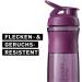 BlenderBottle SportMixer Tritan - BPA Free Protein Shaker & Water Bottle - Fitness Shakes (Plum 1 Pack) - Buy Online on GoSupps.com
