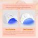 Beetles Gel Nail Polish Kit with UV LED Light 48W - 6 Colors Jelly Milky White Sheer Pink Nude Set - Salon Quality Manicure at Home - Soak Off UV Gel Nail Polish Gift for Women - Buy Online on GoSupps.com