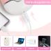 TOEDO USB Eyelash Fan Mini Lash Dryer Handheld Fan with Sponge - Pink - Buy Online on GoSupps.com