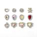 17 Pcs Sparkling 3D Nail Charms Rhinestones - Heart & Laser Design | Shiny Nail Art Supplies for Women DIY Gem Decoration - Crystals Jewelry S3 - Buy Online on GoSupps.com