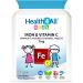 Health4All Kids Iron Chewable 120 Tablets Learning and Growth Support. Vegan Iron Supplement for Children. 120 count (Pack of 1)