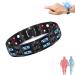 Noruion Far Infrared Ion Bracelet Noruion Far Infrared Ionizer Wristband Magnetic Bracelet Magnetic Bands for Men Men's Bracelet Adjustable Length with Titanium Power Magnetic Bracelet (1pcs)