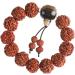 Trendy Wood Beads Elastic Natural Stone Bracelet | Men's Prayer & Stretch Bracelets | Handcrafted Buddhist Jewelry - Buy Online on GoSupps.com