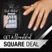 Buy Ardell Nail Addict - Natural Style Artificial Nails | Salon Quality Nail Tips for Home Use (Natural Squared) - Fast International Shipping - Buy Online on GoSupps.com