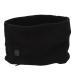 Heated neck wrap scarf adjustable temperature portable improves tiredness muscle stiffness neck pain simple operation for winter (black)