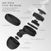 Noise Reduction Earplugs for Concerts Work & Travel | Reusable Hearing Protection - NRR 15dB-30dB | 7 Eartips Included - Black - Buy Online on GoSupps.com