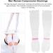 Buy Compression Stockings Knee High 15-20 mmHg for Varicose Veins Relief | Durable Comfortable & International Shipping Available - Buy Online on GoSupps.com