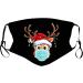 Coversolate Christmas Print Adjustable Washable Bandana - Reusable Oral Covers for Adults Men & Women (5-Pack) - Buy Online on GoSupps.com