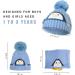 Rayson Kids Winter Hat and Scarf Set - Fleece Lined Beanie with Loop Scarf for Toddlers - Outdoor Sport - Blue - Buy Online on GoSupps.com