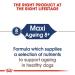 ROYAL CANIN Moist Food Maxi Age 8+ Pieces of Meat in Senior Dog Sauce by Big Race - Box 10 x 140g (Bags) - Buy Online on GoSupps.com