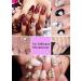 Minejin Nail Art Rhinestone Glue 8ml Gel - Super Sticky Jewelry Adhesive with Pen Tools for UV Light Cured Decorations - 2 Boxes - Buy Online on GoSupps.com