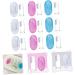 Minkissy 9pcs Finger Toothbrush Set | Kids & Dogs Oral Care | Cleaning Brush & Massager - Buy Online on GoSupps.com