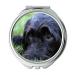 Mirror Compact Mirror Labradoodle Schnauzer Riesenschnauzer Labrador pocket mirror portable mirror