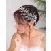 Deniferymakeup Silver Bride Crystal Wedding Hair Vine Bridal Hair Piece Rhinestone Hair Accessories for Women for Women and Girls - Buy Online on GoSupps.com