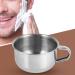 Stylish Stainless Steel Shaving Bowl | Easy Beard Cleaning | Ideal for Traditional Shaving - Buy Online on GoSupps.com