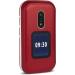 Doro 6060 Unlocked 2G Clamshell Big Button Mobile Phone for Elderly | 2.8 Screen External Display | Charging Cradle | UK & Irish Version (Red) - Buy Online on GoSupps.com