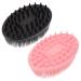 Beavorty 2pcs Baby Bath Brush Silicone Body Brush Scalp Massager Brush Scalp Shampoo Brush Silicone Body Scrubber Shower Scalp Combs Baby Shampoo Brush Silicone Bath Brush Baby Hair Brush