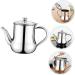 Milisten 1pc Stainless Steel Oil Pot Stainless Steel Cooking Supplies Vinegar Bottle Soy Sauce Bottle Household Leak Proof Soy Sauce Dispenser Leakage Proof Frying Grease Olive Oil Bottle - Buy Online on GoSupps.com