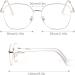 Sangaime Blue Light Filter Glasses for Men & Women - Lightweight Gaming & Computer Glasses - Reduces Eye Strain & Fatigue - Stylish Silver Frame - Buy Online on GoSupps.com