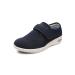 DENACARE Women's Wide Width Shoes with Adjustable Closure Lightweight for Diabetic Edema Plantar Fasciitis Bunions Arthritis Swollen Feet-SW3 Blue 9.5 Wide