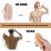Long Handle Shower Exfoliator Brush - Natural Bristle Body Brush for Cellulite & Dry Skin - Detachable Handle - Buy Online on GoSupps.com