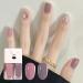 2-in-1 Nail Polish Set Gray Pink & Purple Quick Dry Nail Polish Long Lasting Nail Varnishes No Need Cure Classic Natural Chip-resistant Nail Polish DIY Nail Art Manicure Gift for Girls & Women - Buy Online on GoSupps.com