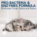 Simple Solution Cat Stain and Odour Remover | Enzymatic Cleaner with Pro-Bacteria Cleaning Power - 4 Litre & Extreme Cat Stain and Odour Remover Enzymatic Cleaner 500ml - Buy Online on GoSupps.com
