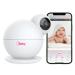 iBaby M8L 1080P Smart Baby Camera Monitor, WiFi Baby Monitor with Upgraded Night Vision 2 Way Talk Motion / Crying Alert Lullabies 360 Pan 110 Tilt White M8L Without Moonlight Projector