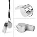 Whistle  24 PCS Professional Stainless-Steel Whistles with Lanyards in Bulk  Very Loud Metal Sports Whistle  Perfect for Coaches  Referees  Lifeguards  Officials  and Teams  Silver - Buy Online on GoSupps.com
